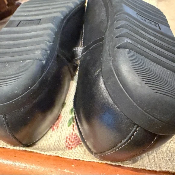 Taos chorus black leather Mary Jane style shoes comfort quality $170 sz 9 - Picture 10 of 16